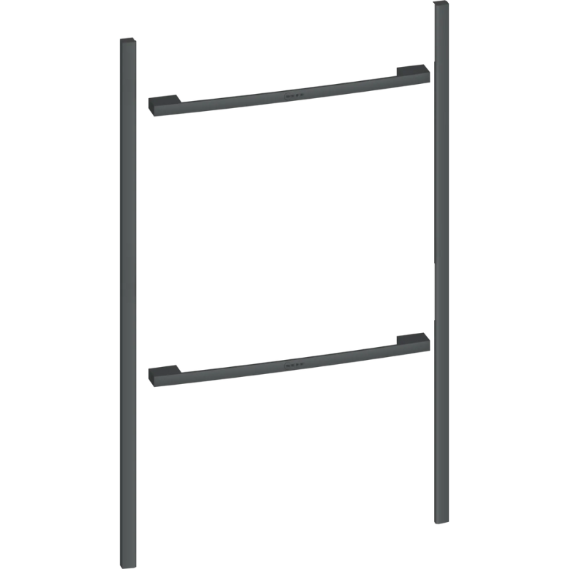 Seamless Combination cu Flex Design 90 cm Anthracite grey, pentru Cuptor compact dublu Z990BAY0, Neff